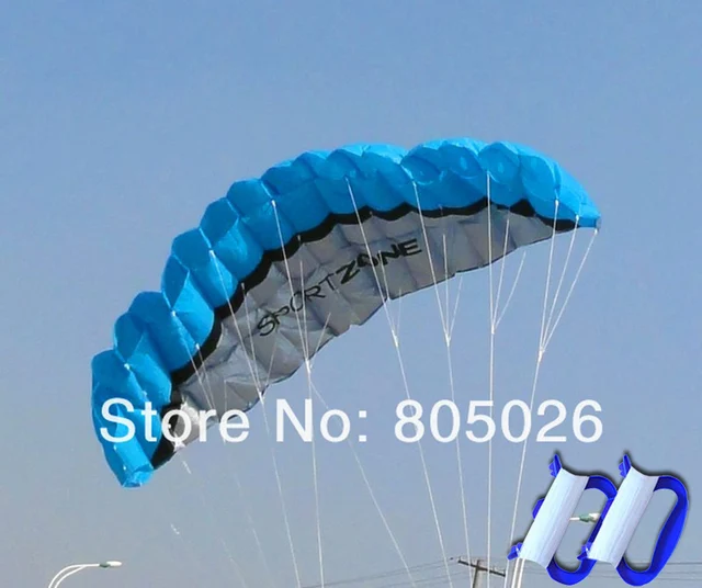free shipping 2.5m dual Line Stunt power Kite soft kite Parafoil kite surf flying outdoor fun sports kiteboard 2