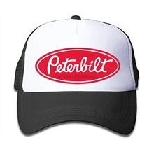 Повседневная хлопковая шапка с сеткой с логотипом Peterbilt и можно правильно отрегулировать размер(унисекс