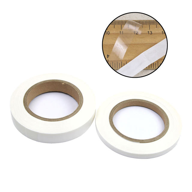 HotSoluble DoubleSided Adhesive Strip Ironing Fabric Fusing Tape Hand