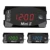 DC 6V-30V 3 В 1 Цифровые Часы Времени + Термометр +Напряжение Вольтметр Светодиодный Дисплей Мотоцикл IP67 Водонепроницаемый Тестер для Автомобиля Лодки
