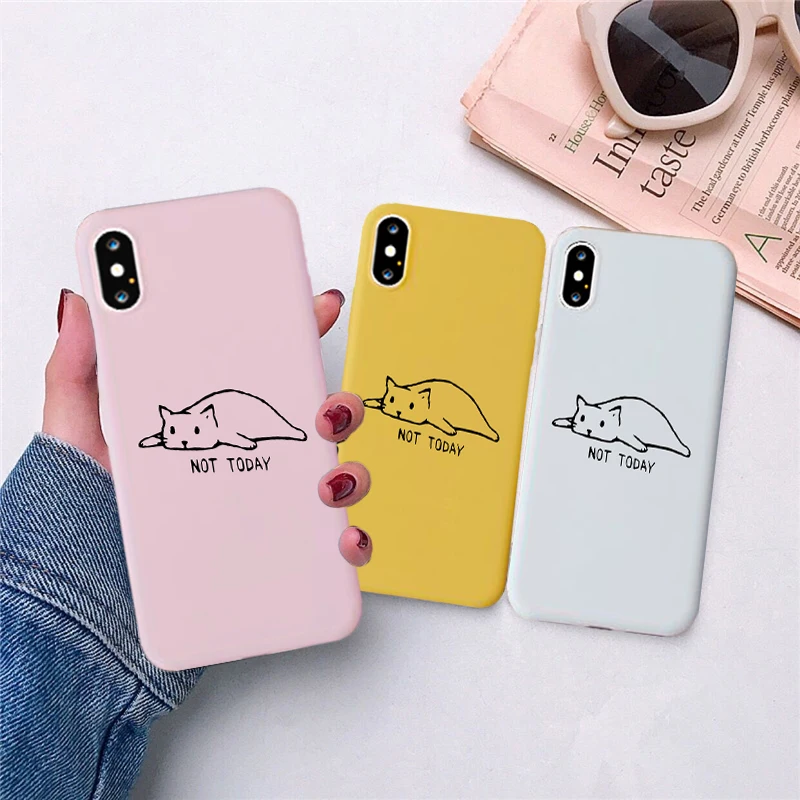 Матовый Силиконовый мягкий чехол для iPhone 11 Pro XS Max X XR 7 8 6 6S Plus|Бамперы| |