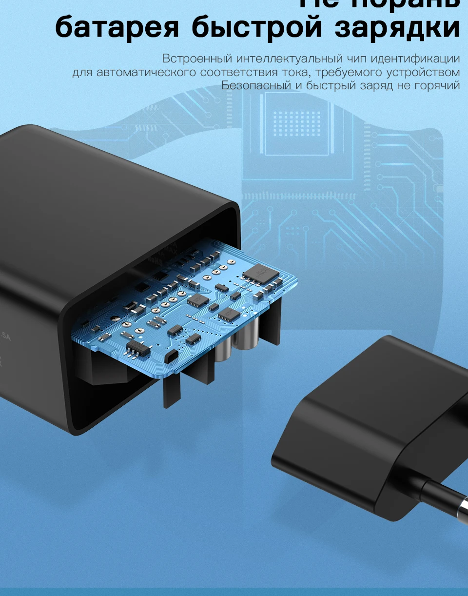 KUULAA Quick Charge 4,0 3,0 36 Вт USB зарядное устройство PD 3,0 быстрое зарядное устройство US EU переходник супер зарядное устройство для iPhone 11 XR XS Xiaomi Mi 9