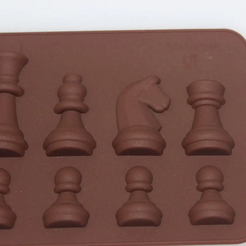 Торт украшения шахматы силиконовая форма для помадки формы форма для охлаждения шоколада Международный мыльный Декор куб лоток сахар