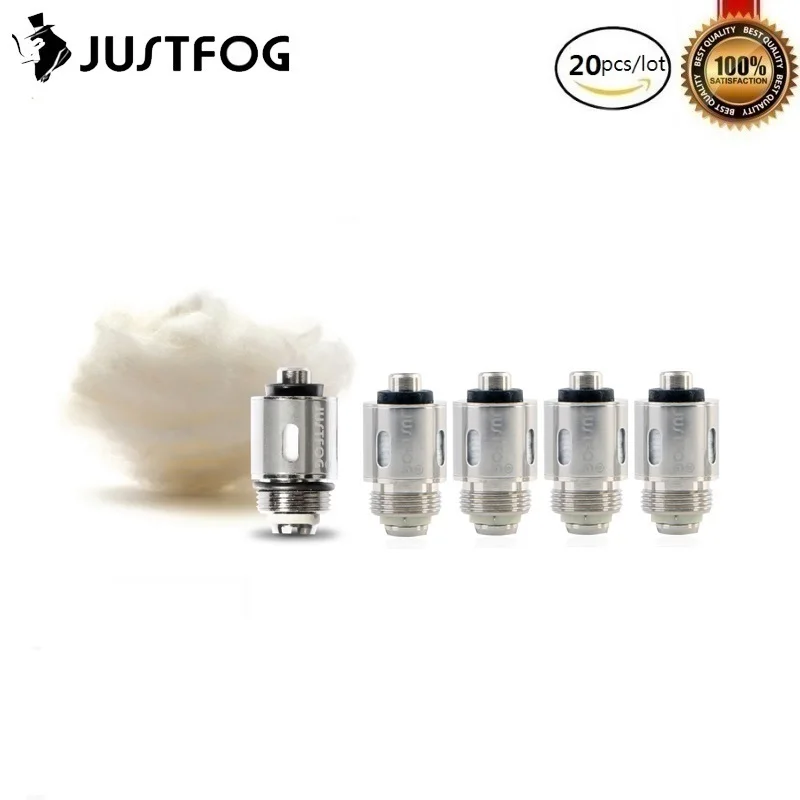 Катушка JUSTFOG Q16 Pro 20 шт./лот спираль Q14 1 6 Ом 2 головка ядра для Justfog C14 P16A P14A комплект |