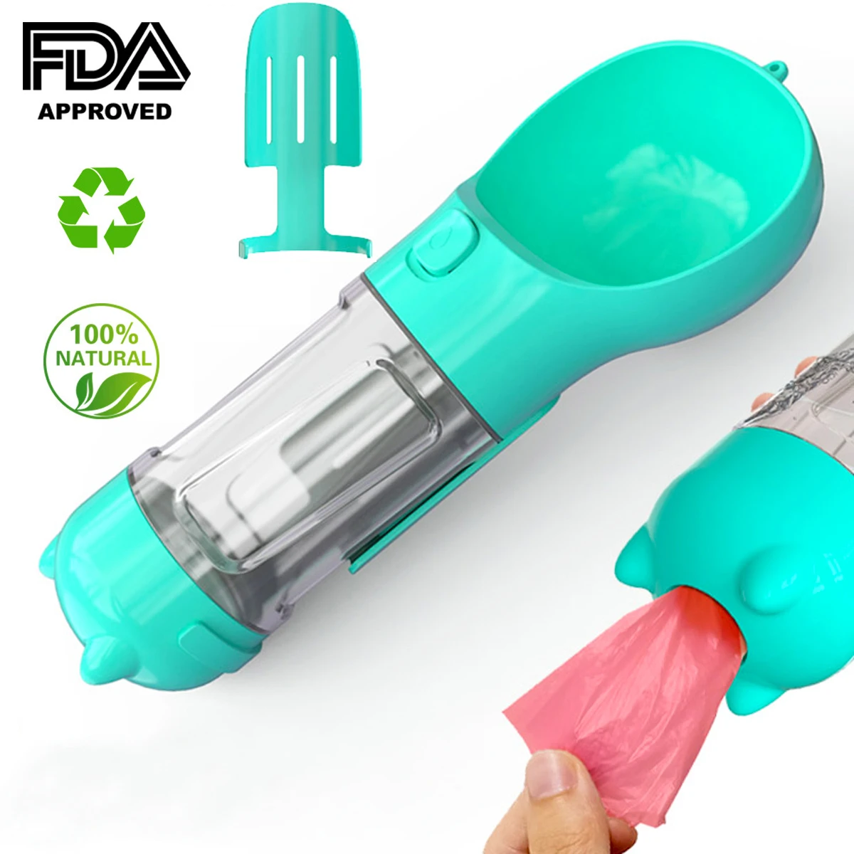 New Multi-Function Dog Travel Portable Cup Multi-Purpose Pot Drinking Device DD-001