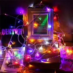 10 м США штекер светодиодный гирлянды Рождественский фестиваль декоративная лампа Новогодний День рождения орнамент