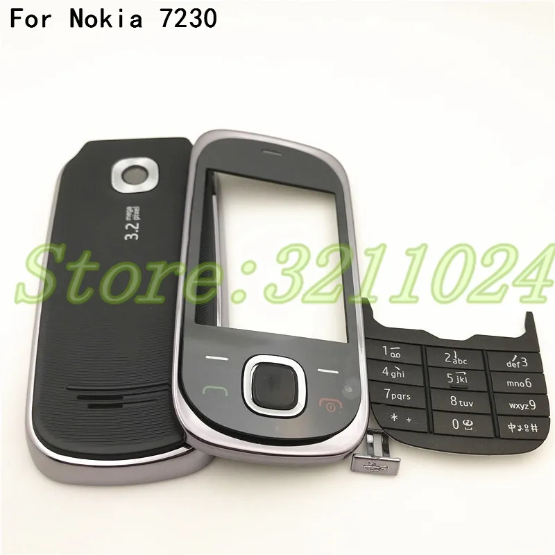 Per Nokia 7230 Custodia Completa Completa Per Custodia Per Cellulare + Tastiera Inglese