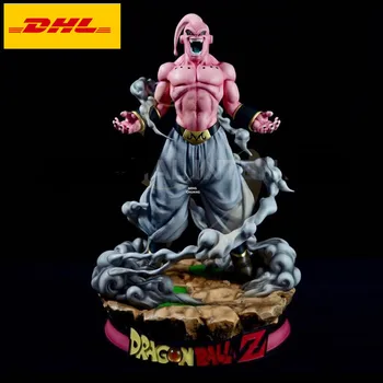 

19" Dragon Ball Z Statue Majin Buu Bust villain Full-Length Portrait Creative Birthday Gift GK Action Figure Toy BOX 48CM V596