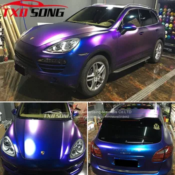 

Glossy Chameleon Pearl Glitter Vinyl Sticker Car Whole Body Wrap Film Diamond Glitter Vinyl Film 10/20/30/40/50/60X152CM