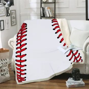 

Winter Fleece Basketball Basketball Sherpa Blanket 150x200cm Coral Fleece Blanket Throw on Sofa Car Travel Home Thick Blanket