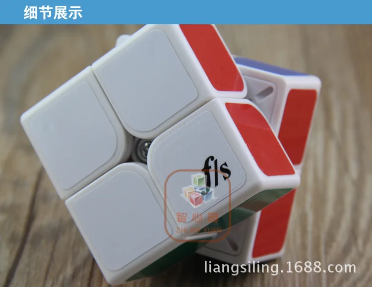 [Вечерние является shi Шуан второго заказа Magic cube 55 мм белый] к/с Профессия Игры 2-заказ детская развивающая игрушка Рубика cube