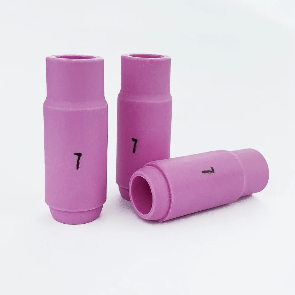 10pcs TIG Alumina Nozzles Ceramic Shield Cup 10N47#7 7/16