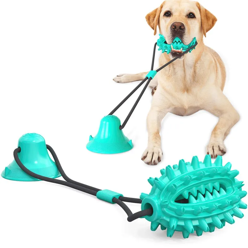 

Dog Chew Toys with Sucker Dog Toothbrush Teeth Cleaning Toy Dog Pet Brushing Stick Pet Interactive Pet Toys Dog Supply