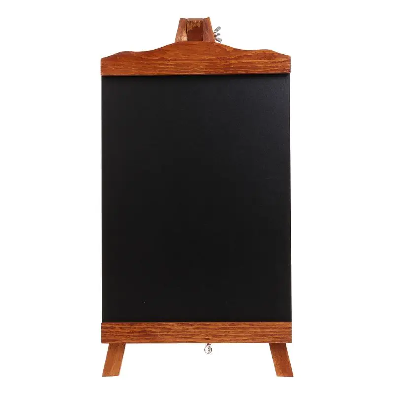 

Vintage Desktop Memo Message Blackboard Easel Chalkboard Kids Writing Board Sign