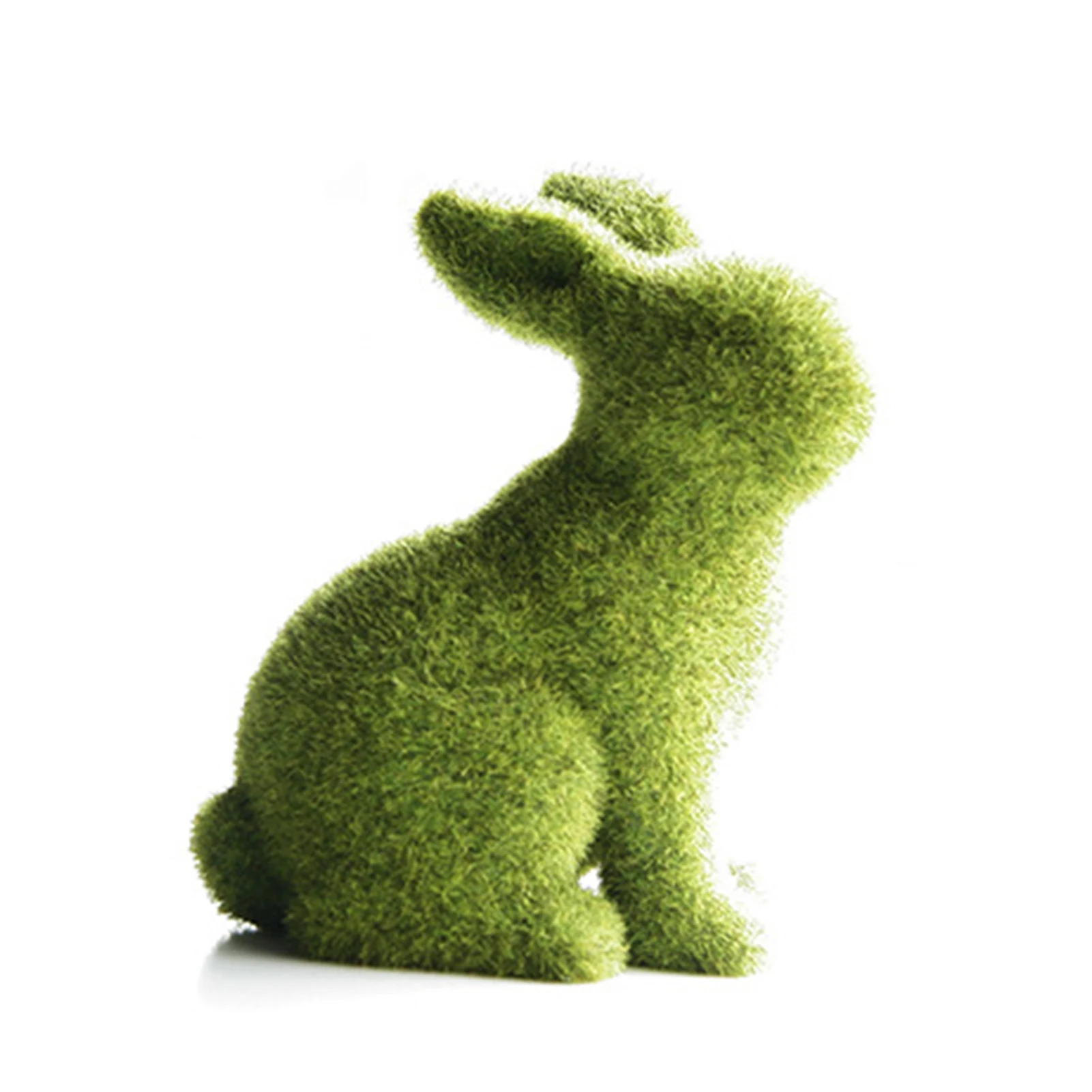 Easter Rabbit Handmade Artificial Turf Grass Animal Home Room Decor Easter Bunny 