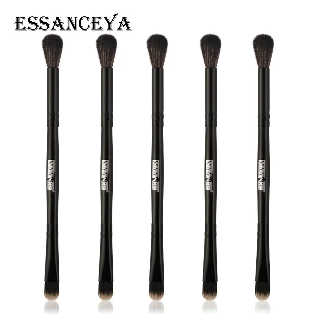 

ESSANCEYA 5 Pcs Pro Makeup Brushes Set Kits Cosmetic Make Up Tool Eyeshadow Eyeliner Blending Brush Soft Black Makeup Brushes