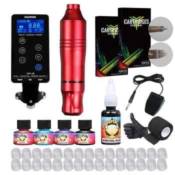 

Dragonhawk Permanent Makeup Machine Microblading Rotary Tattoo Pen Needle Eyebrow Tatoo Tools Art Supply Kits