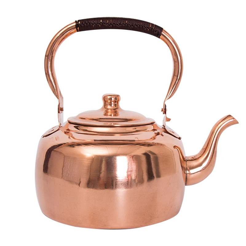 Copper kettle pure copper copper copper teapot hand boiled water copper