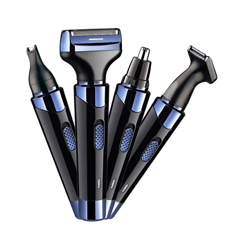 New Mens Electric Shaver Rechargeable Electric Shaver Shaving Razor Machine Beard Trimmer Washable Wet Dry Waterproof 5