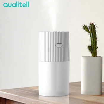 

Qualitell Air Humidifier Nano Atomization Aroma Essential Oil Diffuser For Home Car USB Fogger Mist Maker With LED Night Lamp
