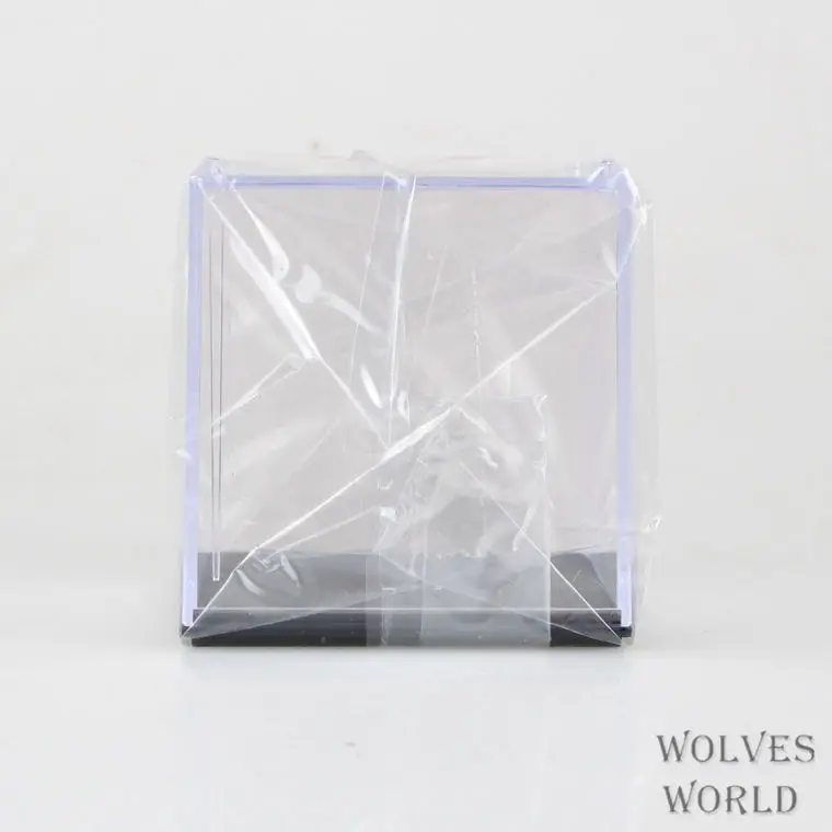 

Wolf Anime Transparent Assembled Yakeli to Display Box Organic Dustproof Box Garage Kit Display Box Model Box