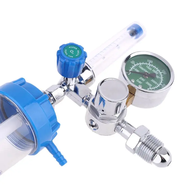 

Oxygen Inhaler Regulator Pressure Flowmeter Outlet Male Thread G5/8-14 CGA540