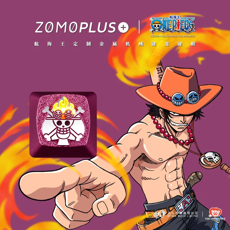 ZOMOPLUS X ONE PIECE Golden Den Den Mushi Aluminum Artisan Keycap –  mechkeysshop