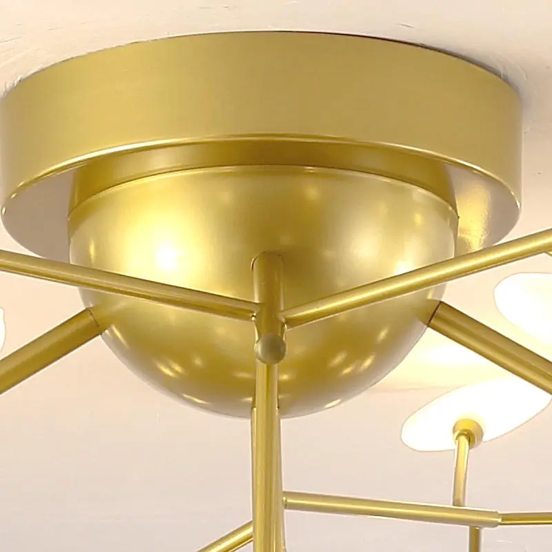 Золотой блеск, светодиодная люстра, светильник ing, современная лампа для гостиной, для кухни, столовой, домашний декор, светильник, светильники, акриловый абажур G4
