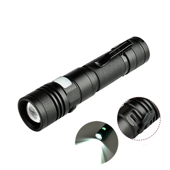 

XANES 1301 T6 1500Lumens 5Modes USB Rechargeable LED Flashlight for Camping Torch Lantern Emergency Lamp Lights Portable