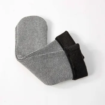

Women's Winter Cotton Plus Velvet Thickened Short Socks gray