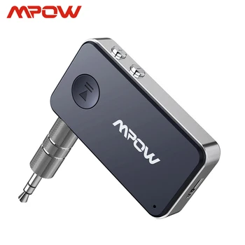 

Mpow BH051 Bluetooth 5.0 Receiver 3D Surround Stereo 10H Playing Time With Quick Charging & Voice Assistant For Car/Home Audio