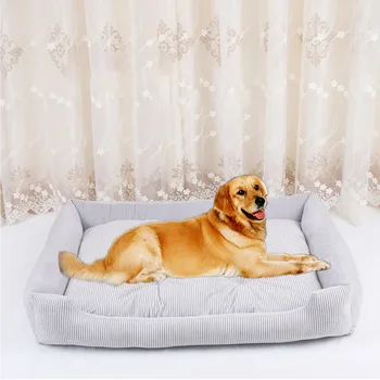 

4 Seasons Pet Supplies1Pcs Soft Dog Bed Mat Kennel Puppy Warm Bed Plush Cozy Nest For Small Medium Large Dog House Pad