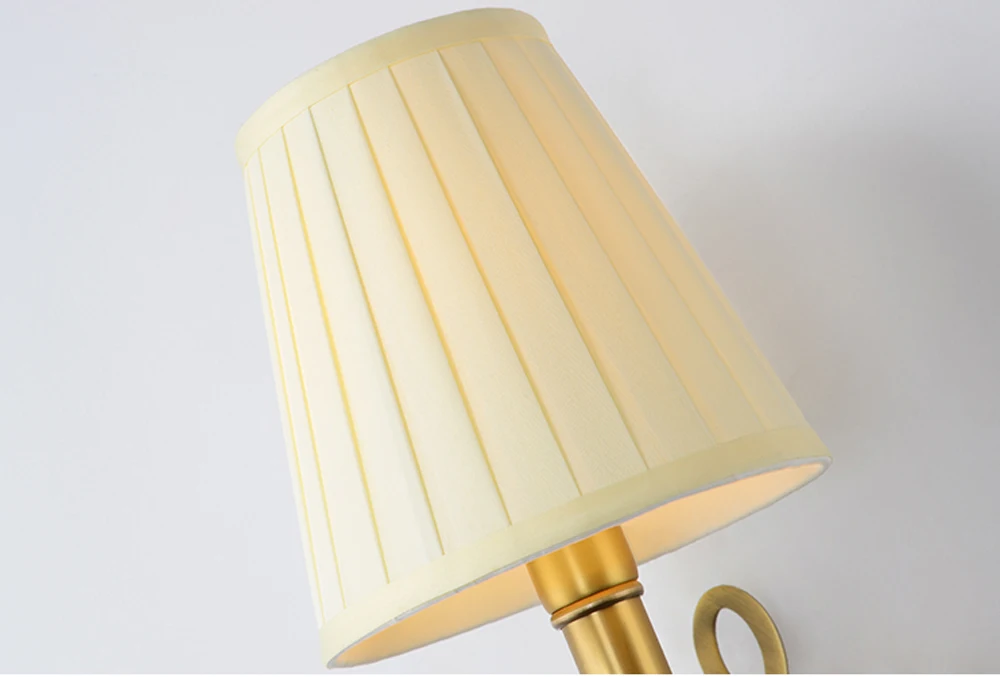 artistic design brass wall lights modern home wandlampen hotel stair lights height 40cm