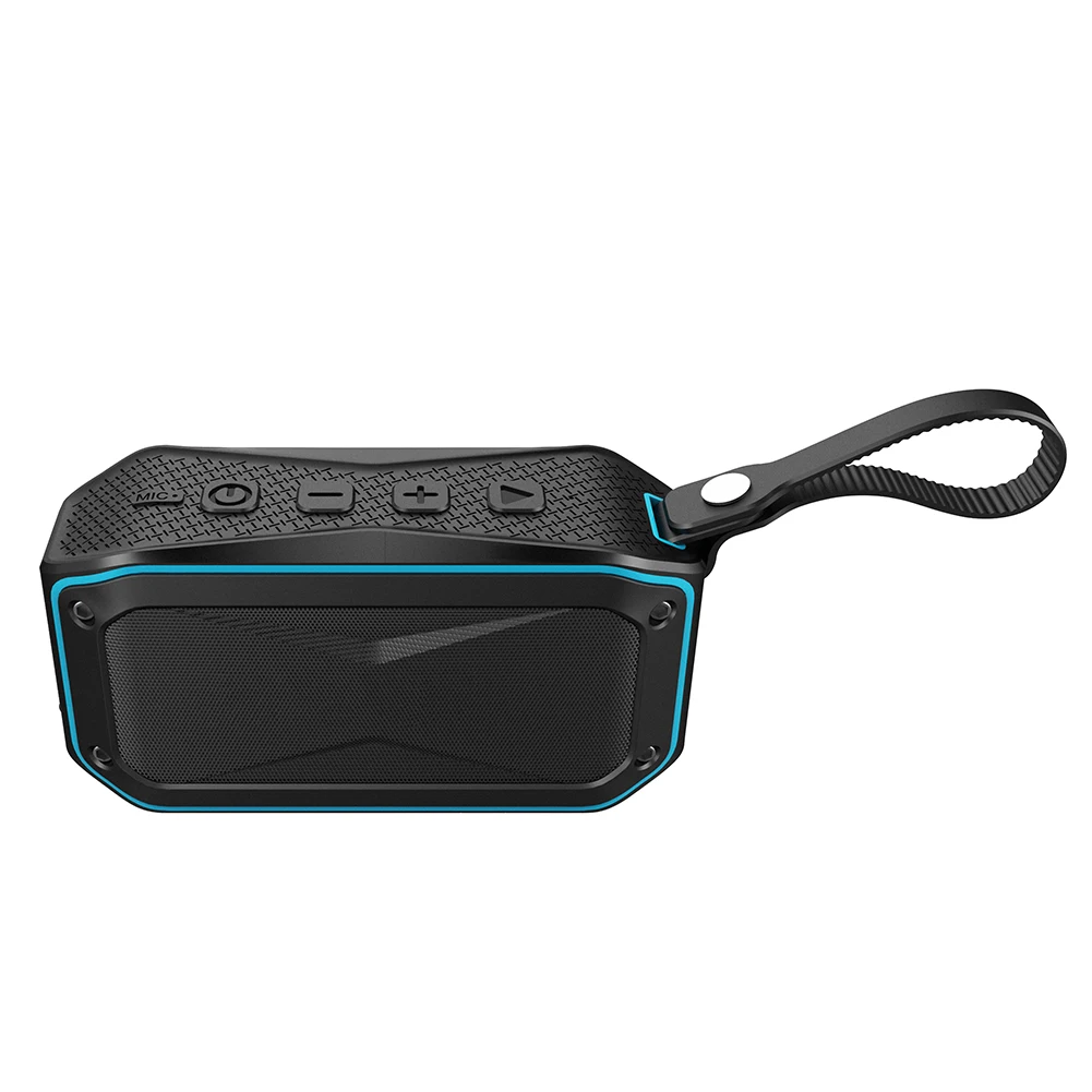 Портативный беспроводной Bluetooth динамик для велоспорта спорт HiFi бас колонка с FM радио пульт дистанционного управления