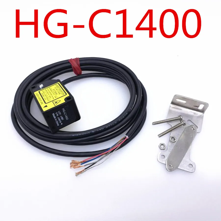 

HG-C1400 новый оригинальный датчик лазерного перемещения, микро-датчик лазерного измерения с кронштейном