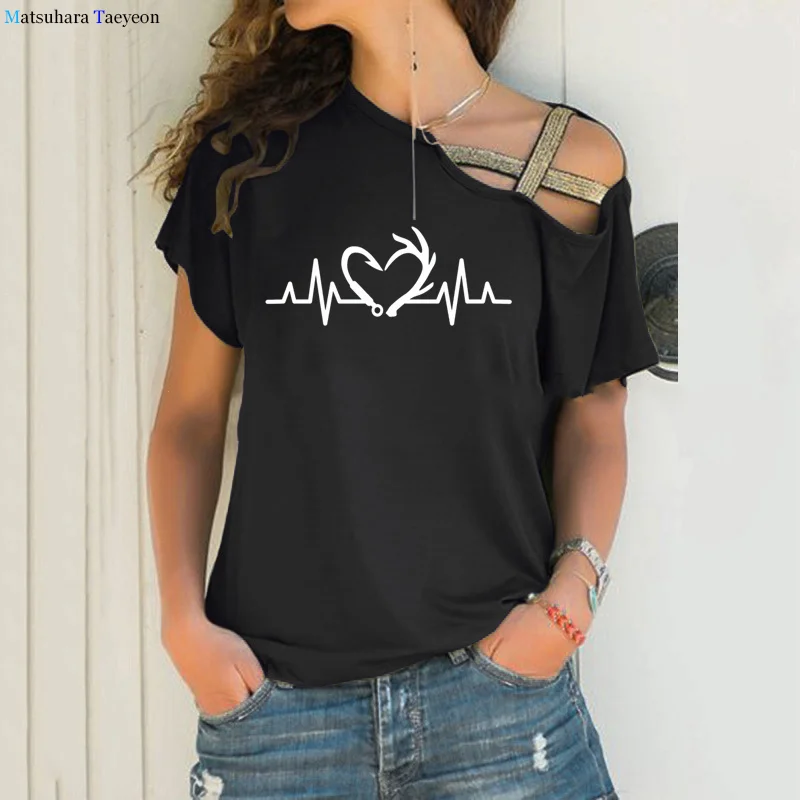 

New Funny Printed Women Tshirts Cotton Fashion Tops Gift For Lady young Girl clothes Summer Short Sleeve Casusl Tees Plus Size