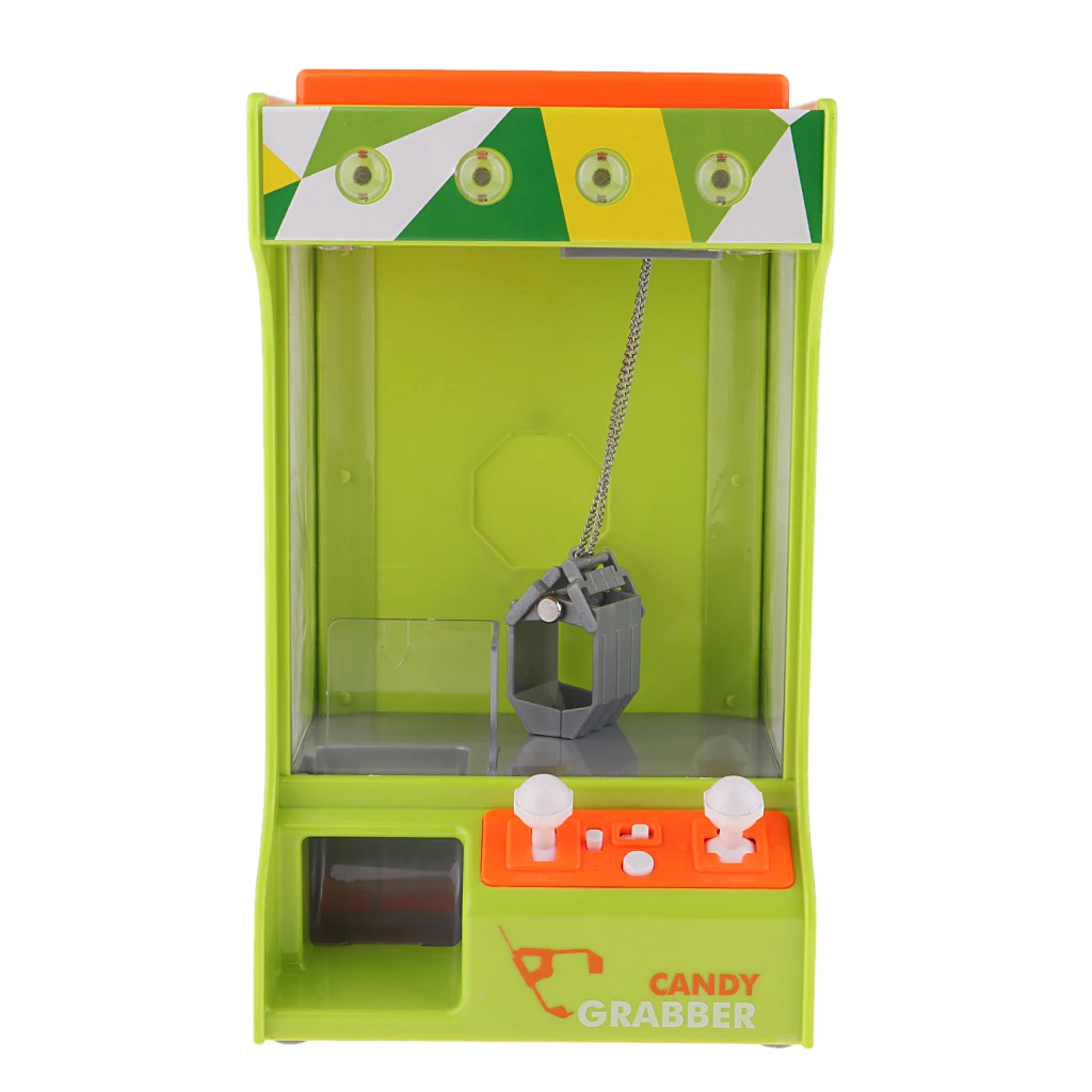 Crane Claw Machine Toy Arcade Grabber for Cinema Carnival Hotel Home Holiday Celebrations Events Bar Blocks KTV