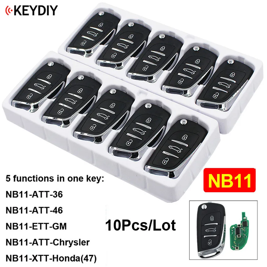 10 шт./лот NB11 3 кнопки Многофункциональный KD пульт дистанционного управления для