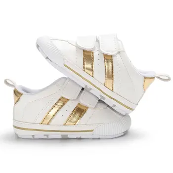 

C-189 Baby White Sneakers Baby Shoes Toddler Shoes Soft Shoes Anti-slip Soft
