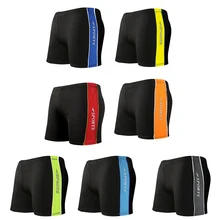 Быстросохнущие плавки для мужчин, купальный костюм с завязками, свободные короткие штаны, купальный костюм, горячая весна, купальник размера плюс