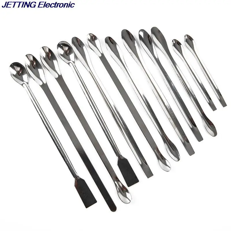 Stainless Steel Lab Spoon Spatula 12PCS