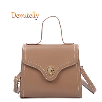 

Wild Retro Women's Crossbody Bag Pure Color Casual Clutch Small Square Bag Fashion Brand Wild Luxury Handbags Women Bags