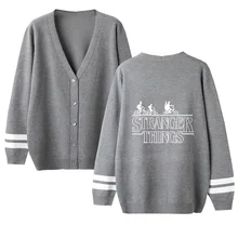 Мужской и женский осенний свитер с v-образным вырезом, длинный рукав, вязаный кардиган, Классический женский свитер