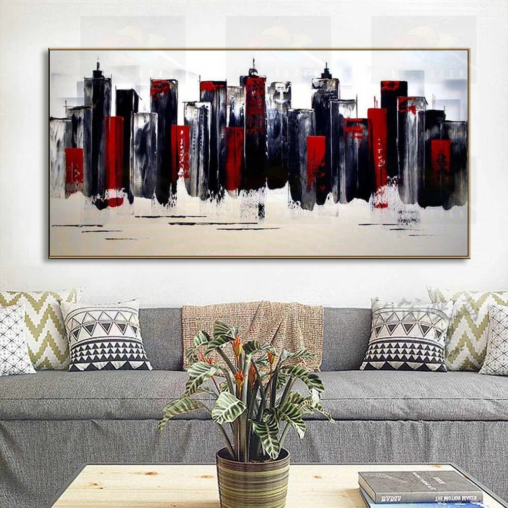 handmade oil painting on canvas modern 100%  Best Art Abstract oil painting original  directly from artist XD1-331C (5)