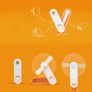 

Mini USB Air Conditioner Laptop Portable USB Cooling Cooling Rechargeable Portable Micro Fan