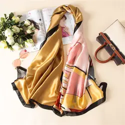 Китай лучшее качество шелк осень и зима женский Принт хиджаб вечерние народная шаль женский новый стиль мода пляж большие шарфы