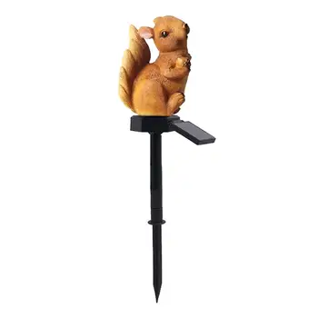 

Durable Lawn Lamps Skillful Manufacture Outdoor Waterproof Solar LED Squirrel Lamp Courtyard Landscape Decorative Light