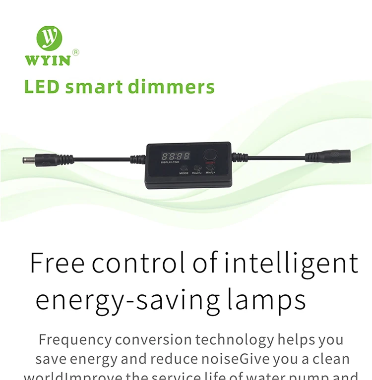 WYIN Acuario светодиодный контроллер Диммер modulador para Танк де вещей lámpara de luz de brillo de la iluminación inteligente mome