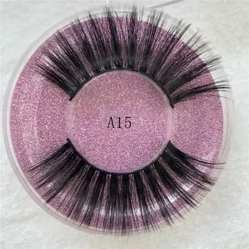 

رموش Eyelashes Long Lasting Mink Lashes Natural Dramatic Volume Gracious Makeup Handmade Natural Long False Eyelashes