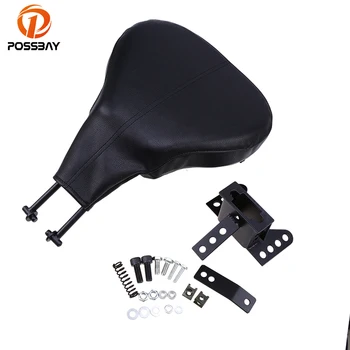 

POSSBAY Motorcycle Seat Parts Bracket Mounts Motocross Cushion Pad Cafe Racer Seat For Harley Glide 97-13 Chopper Bobber Seat